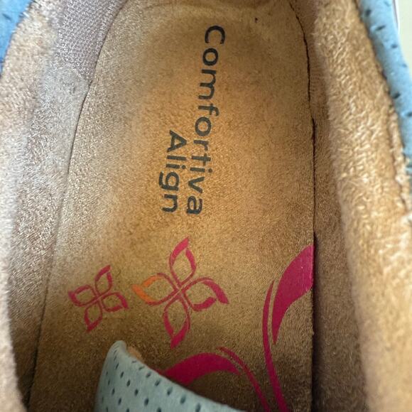 NEW Comfortiva Tacey Slate Blue-Gray Sneakers 6.5 Womens - Picture 7 of 13